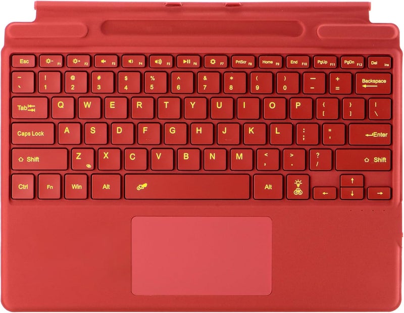Zoof Type Cover for Microsoft Surface Pro 13 inch, Compatible with Surface Pro 13"(11th Edition) / Pro 11 / Pro 10 / Pro 9 / Pro 8 / Pro X, Portable Slim Bluetooch Keyboard with Touchpad, Pen Holder - Image 1